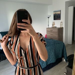 Short sleeve maxi dress